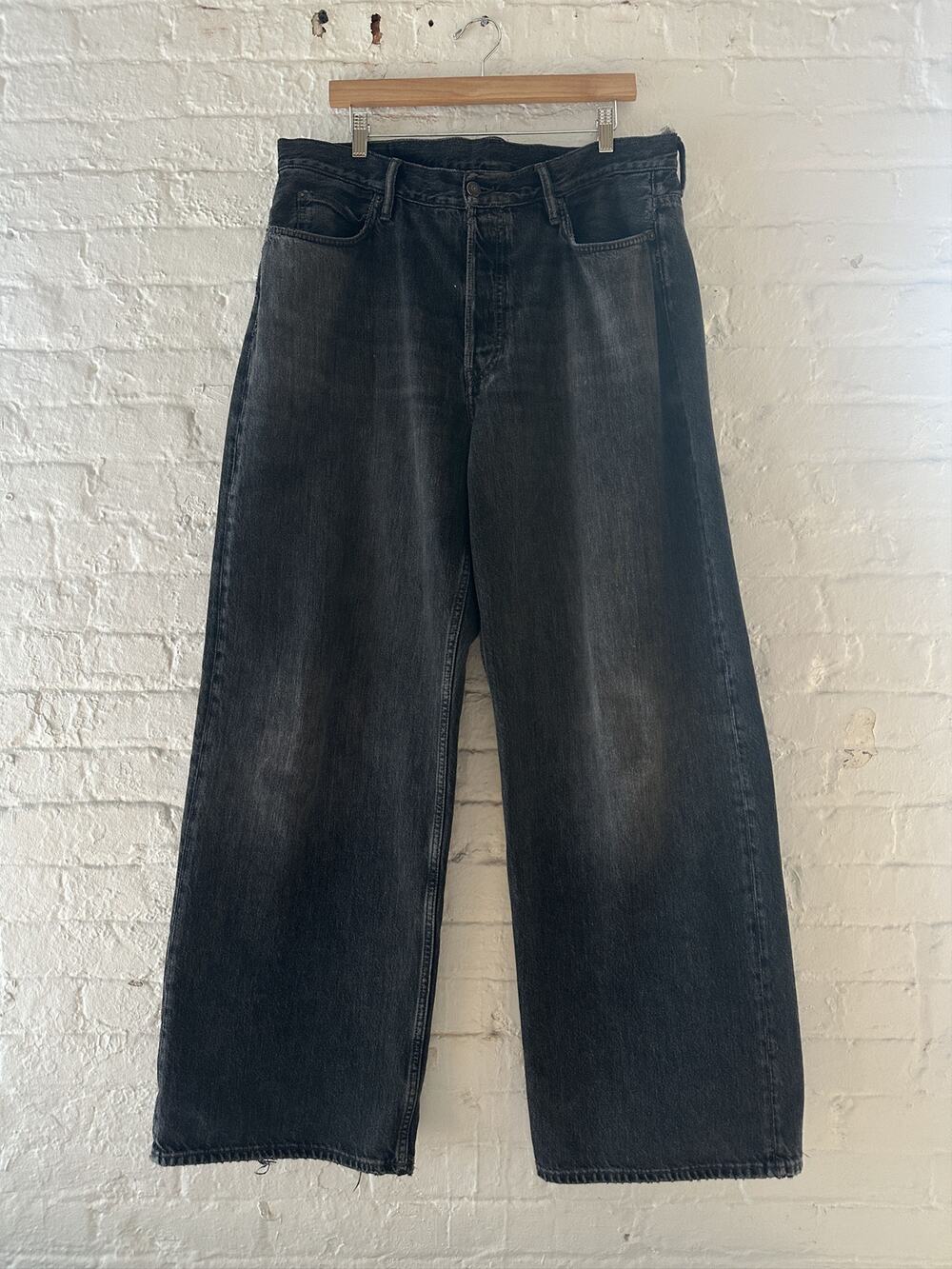 Acne Studios 1981 Baggy Wide Leg Jeans